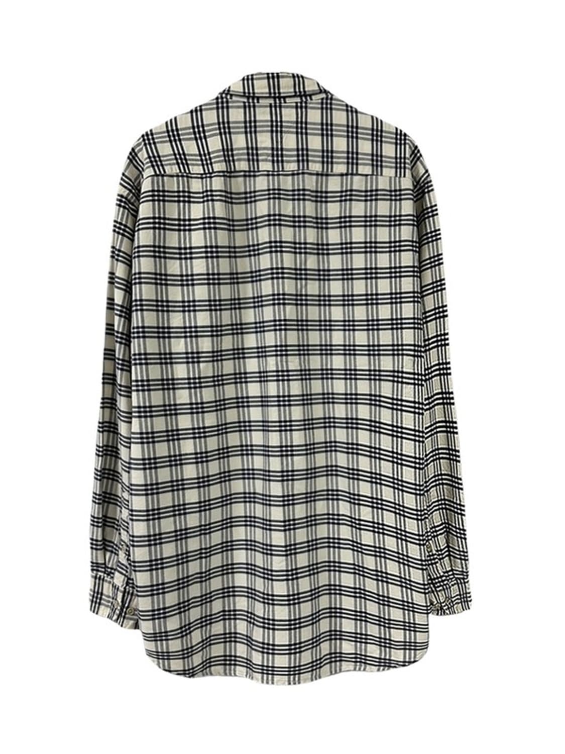 [M] TOMMY HILFIGER 타미 오리지널로고 빈티지 코튼체크셔츠 상품이미지2