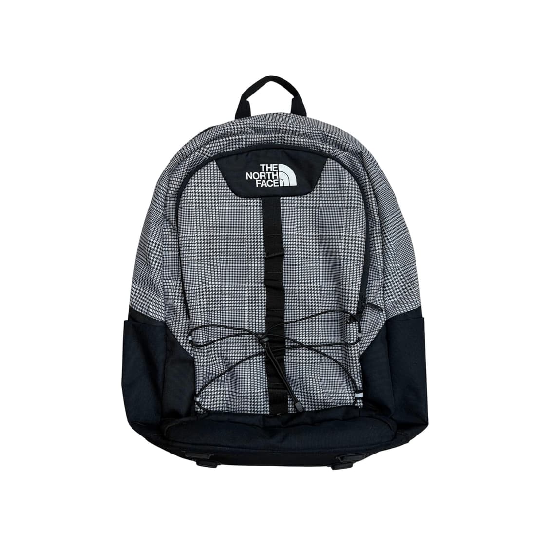 노스페이스 화이트라벨 그레이 체크 백팩 가방 상품이미지1