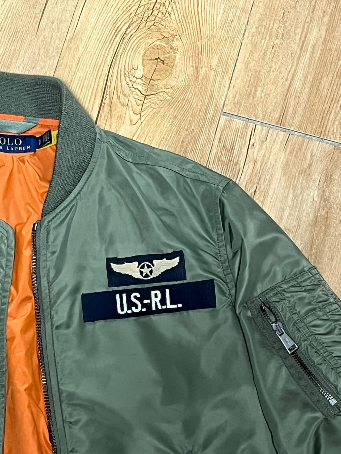 Polo flight bomber jacket(폴로 봄버) 상품이미지1