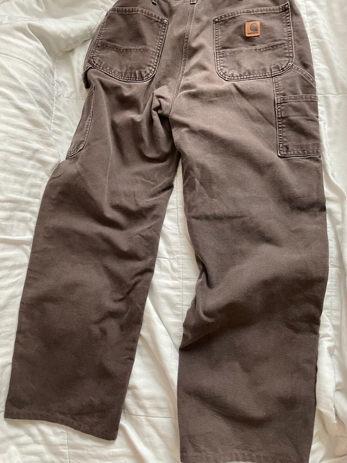 00s 칼하트 더블니 B136  다크브라운 DKB 상품이미지3