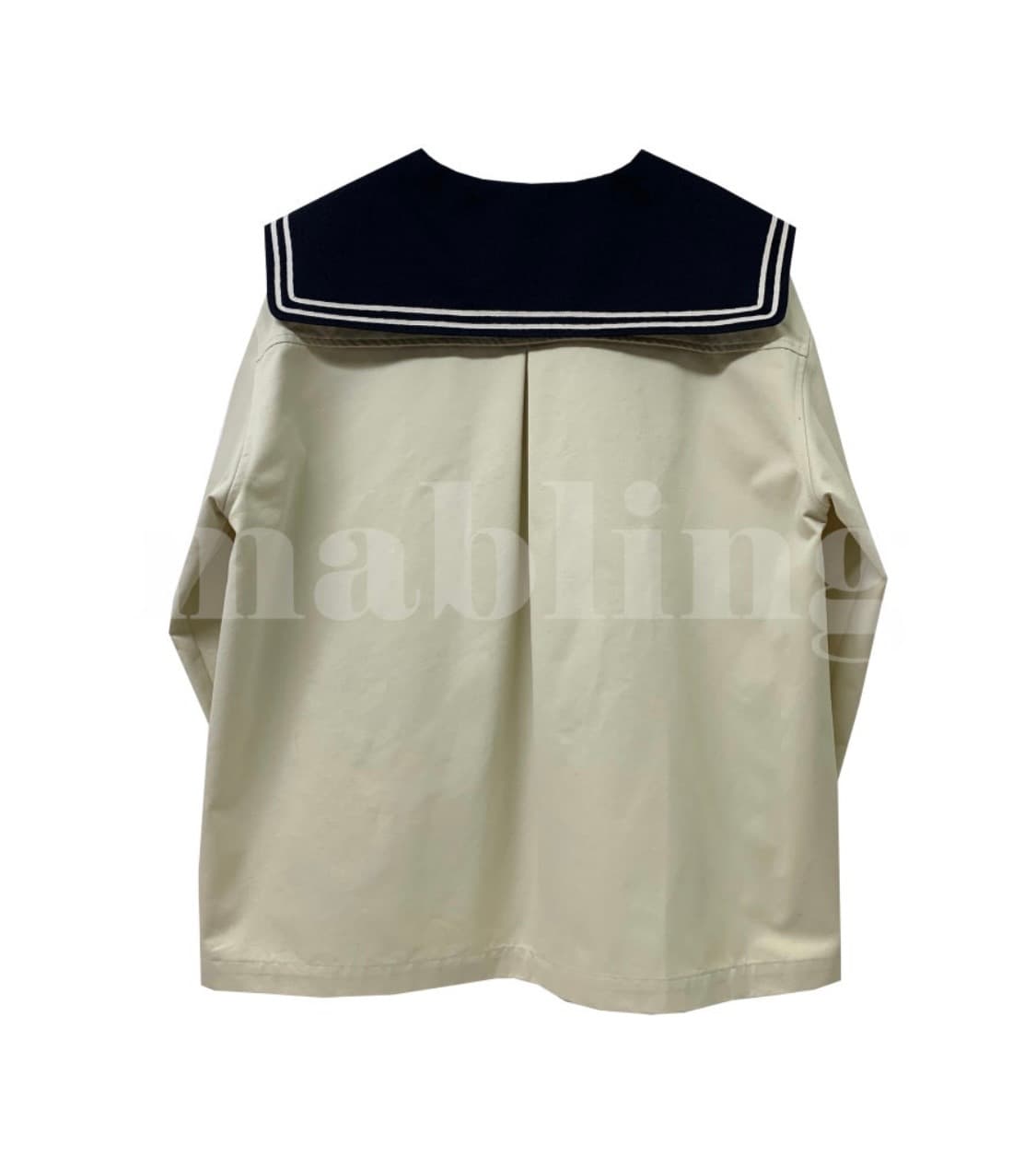 마블링 세일러 자켓 아이보리 상품이미지4