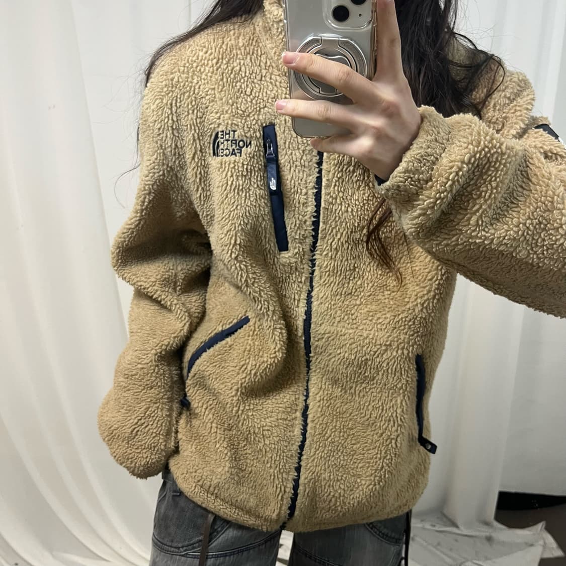 The North Face Beige Fleece 상품이미지3