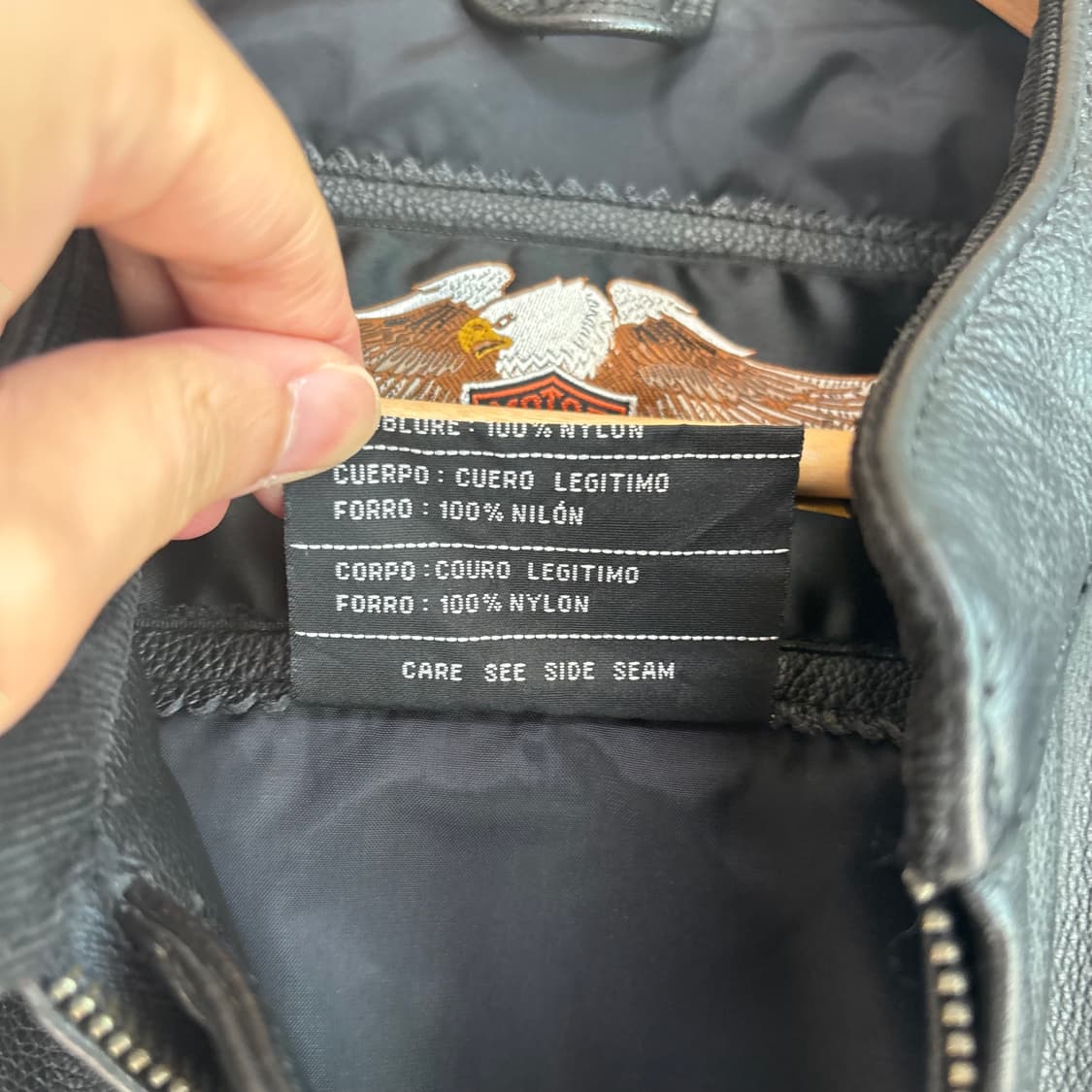 할리 데이비슨 카우하이드 넘버원 레더자켓 상품이미지4