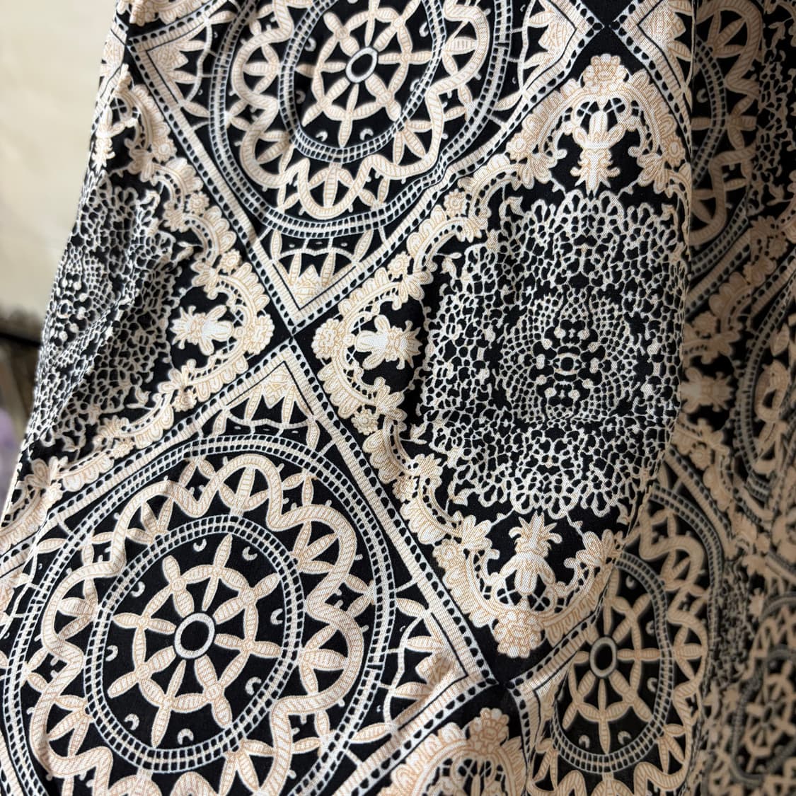 (균일가)vintage open point blouse 상품이미지3
