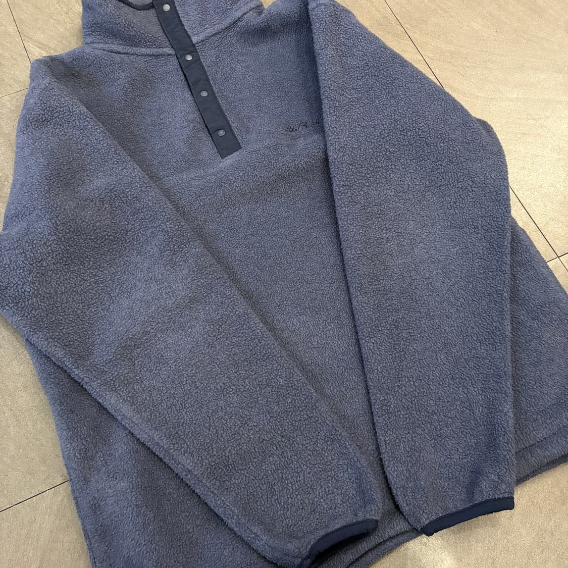 90s L.L.bean 90년대 미국 생산 엘엘빈 라이트 퍼플 신칠라 상품이미지8