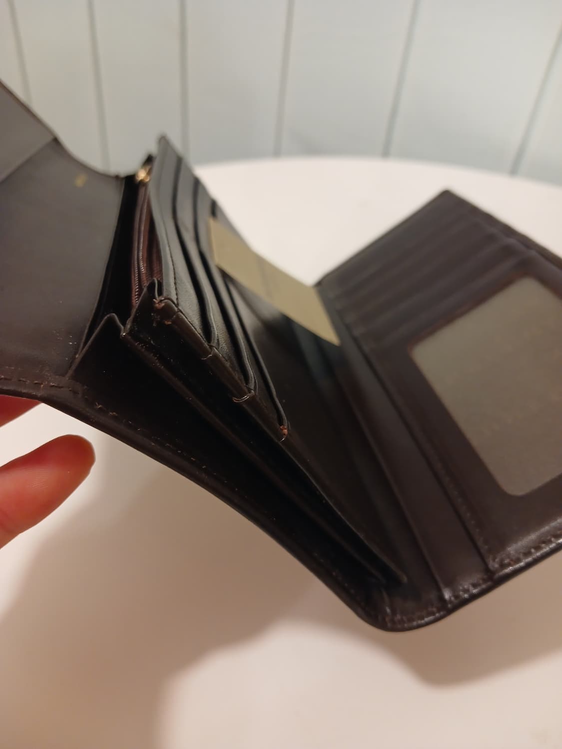 버버리 정품 체크 장지갑 상품이미지8