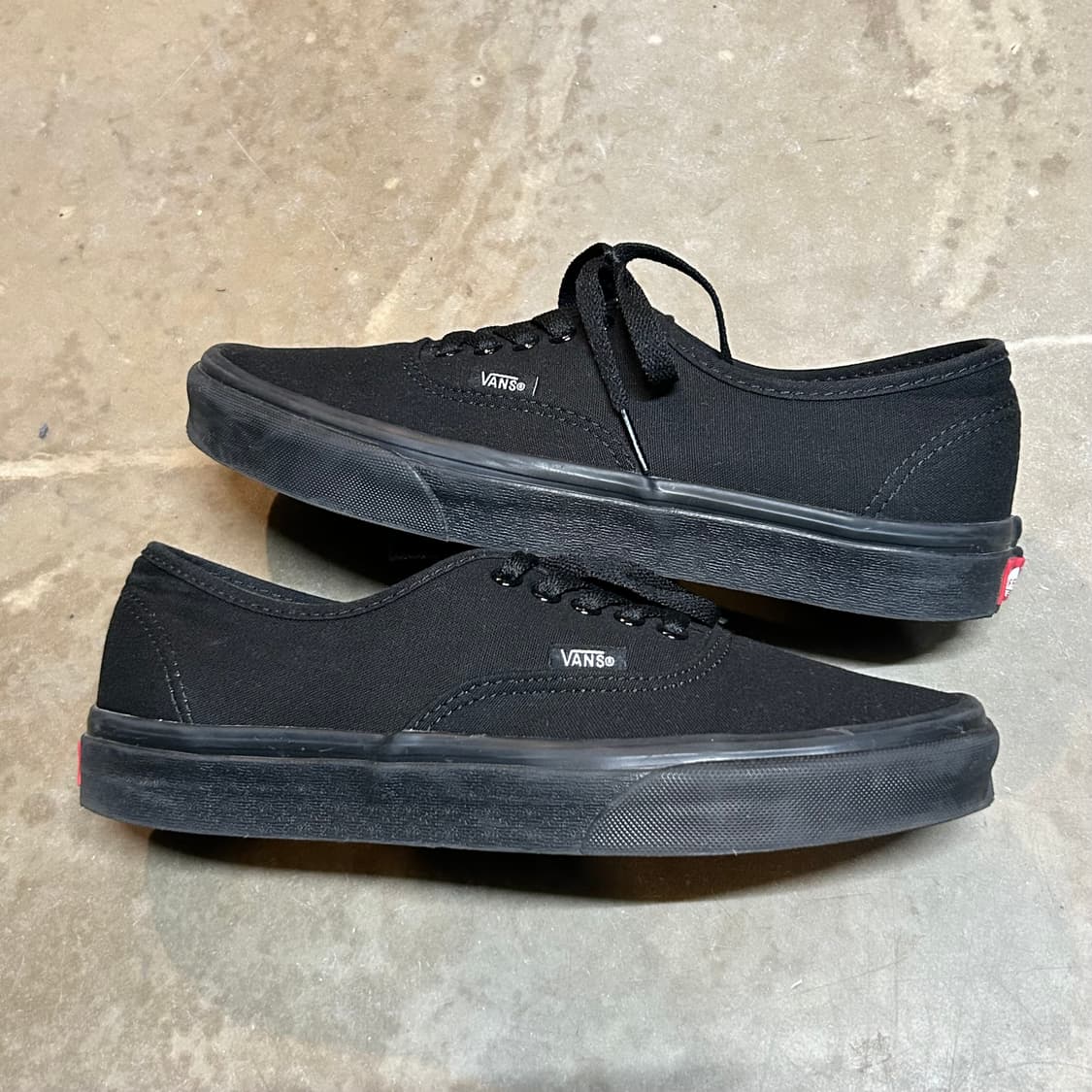 265) 반스 어센틱 블랙 스니커즈 신발 상품이미지3