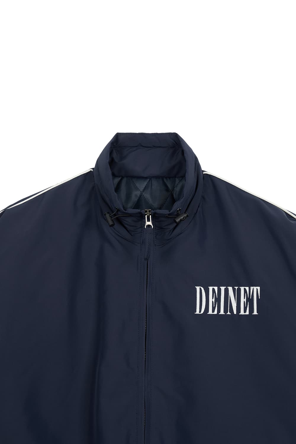 DEINET 다이닛 로고 퍼프 자켓 인 네이비 상품이미지3