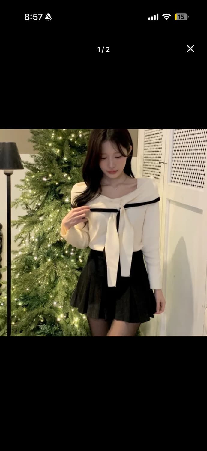 세라 리본 니트 상품이미지4