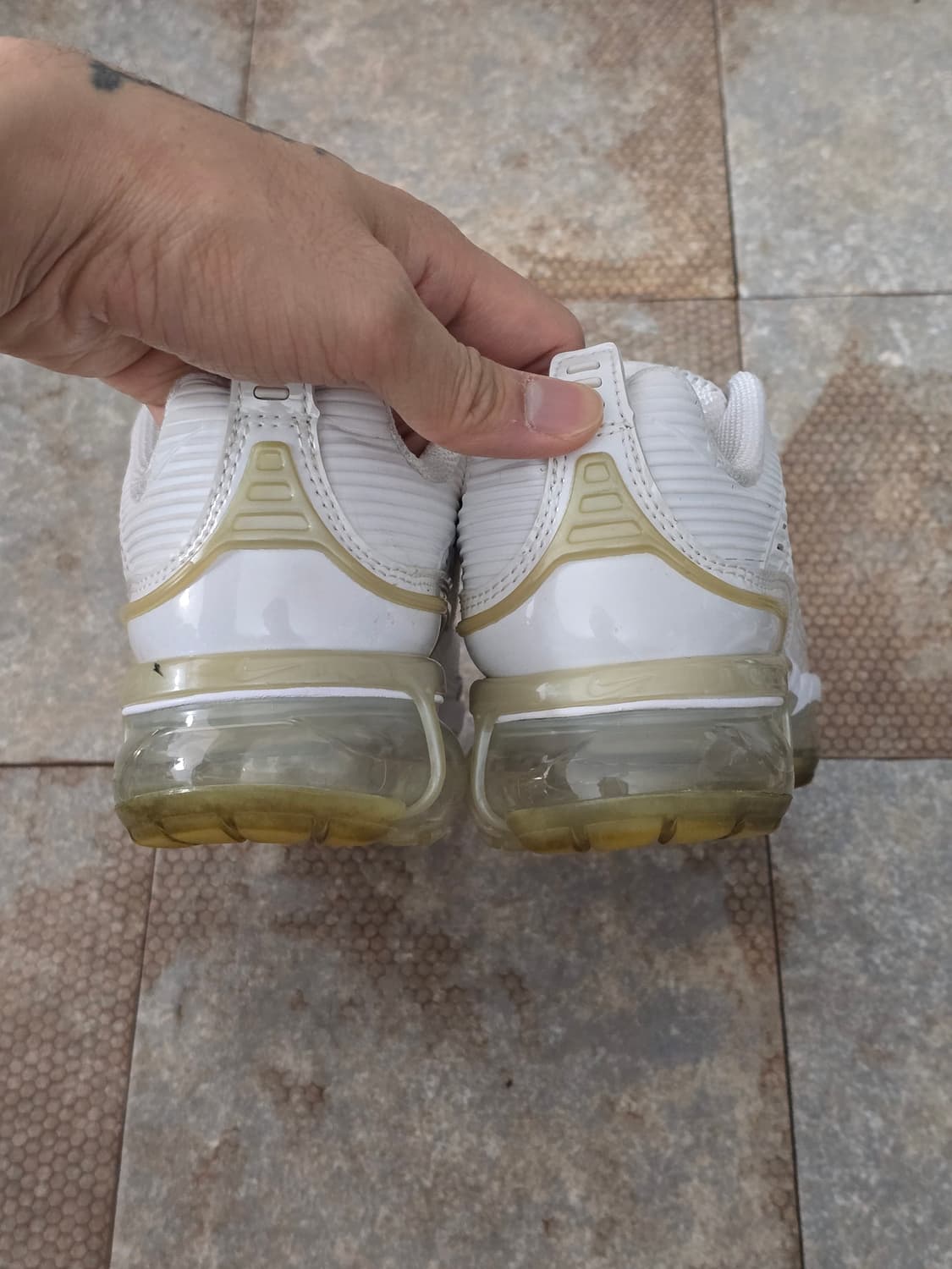 (230)나이키 에어 베이퍼맥스 360 트리플 화이트 상품이미지8