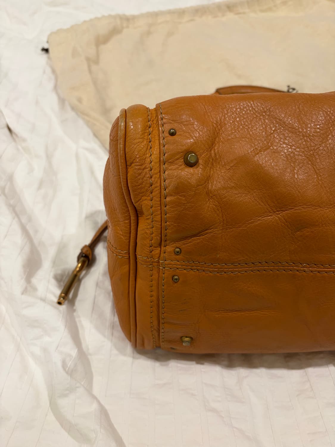 빈티지 끌로에 패딩턴백 상품이미지6