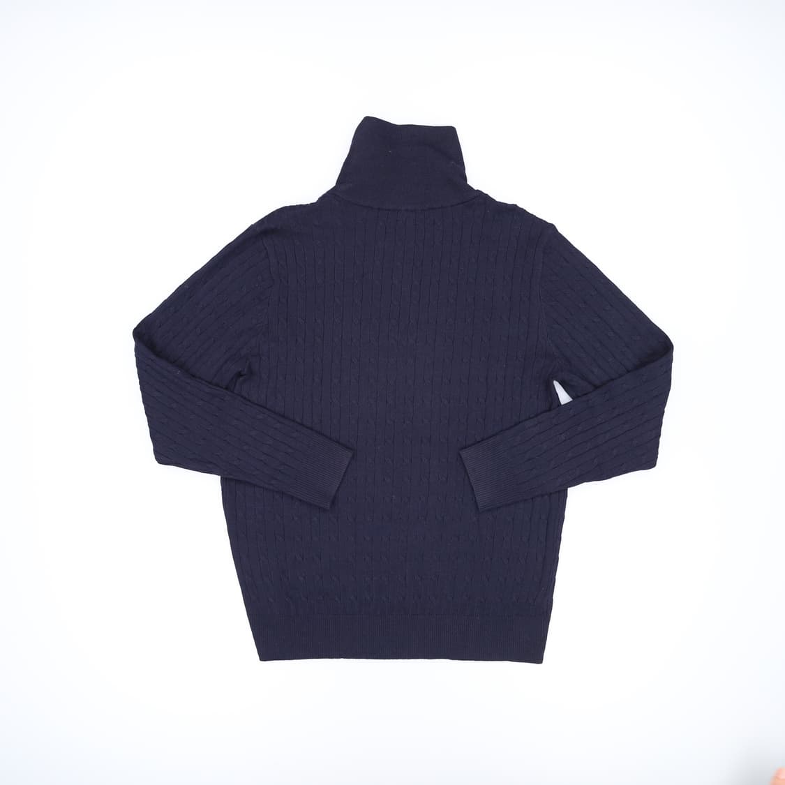 100 울시 반집업 니트 스웨터 0403H1 상품이미지2