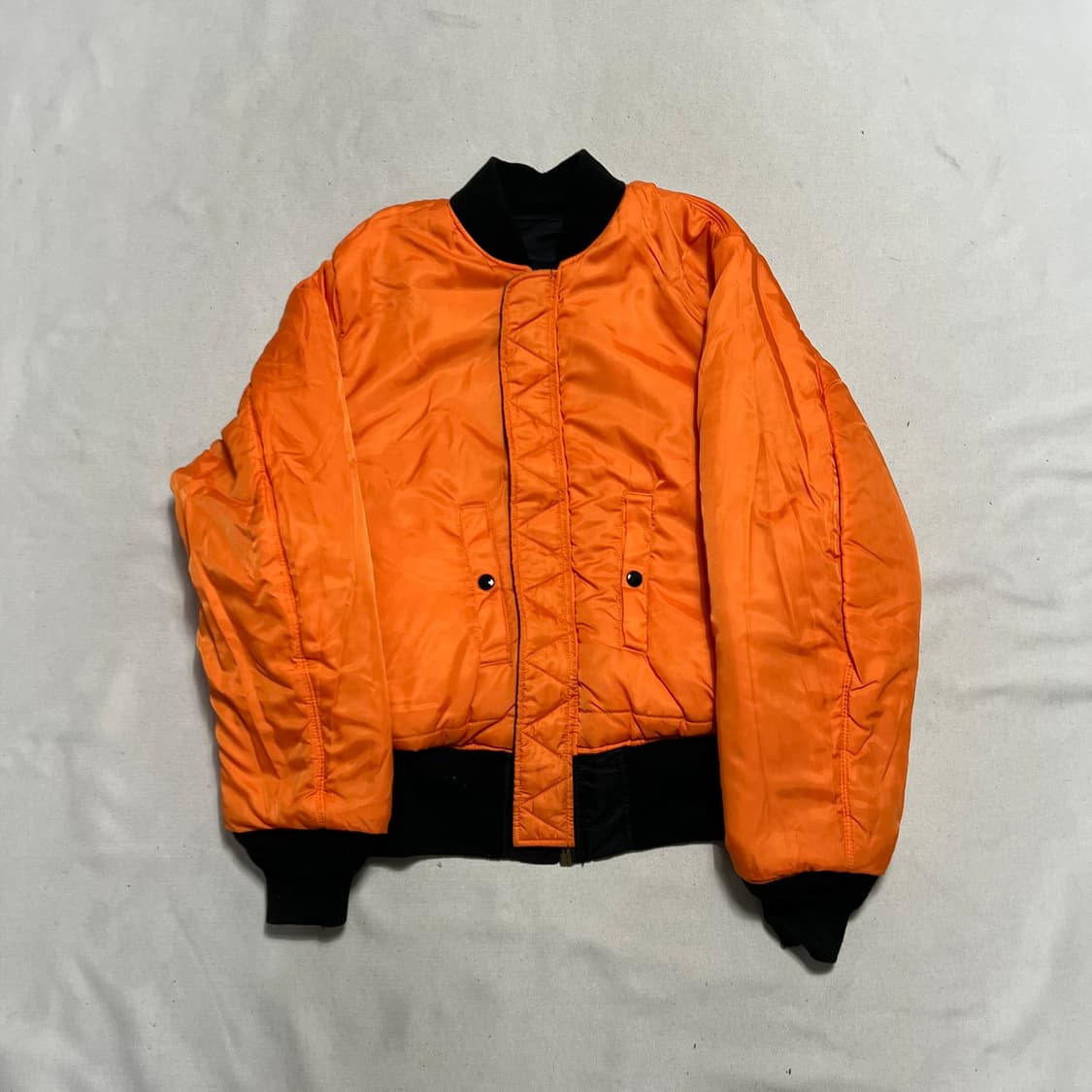 M 알파 인더스트리 리버시블 ma-1 항공 자켓 상품이미지4