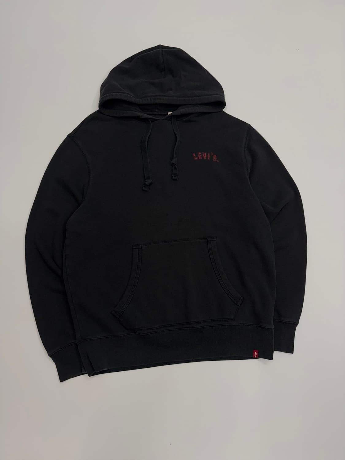 Levis 빈티지 리바이스 블랙 후드 티셔츠 상품이미지3