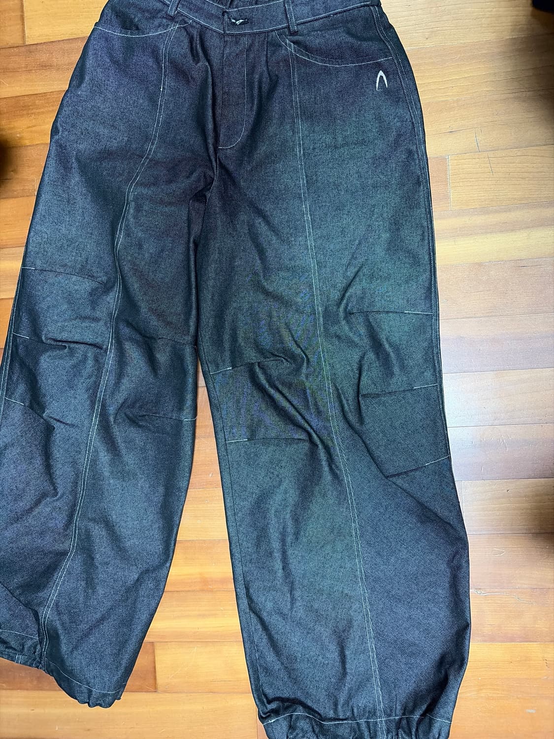 아캄 핀턱 데님 팬츠 2사이즈 상품이미지3