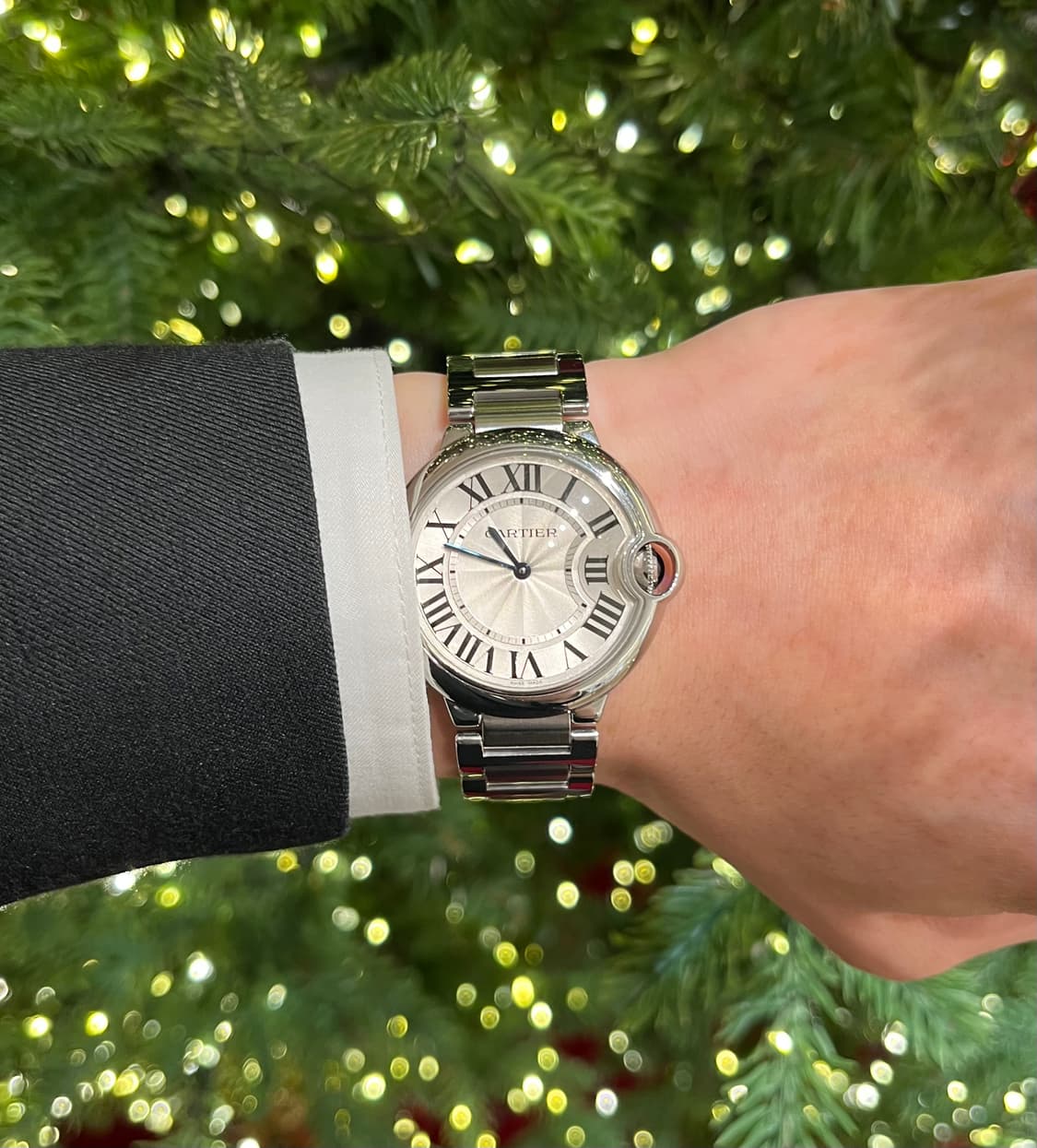 정품 까르띠에 발롱블루 36 쿼츠 상태 (A+급) 상품이미지3