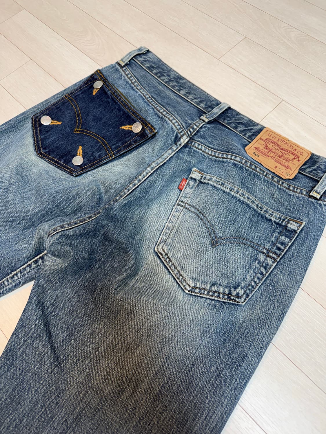 리바이스501 SXX데님 허리 29~30 size 상품이미지5