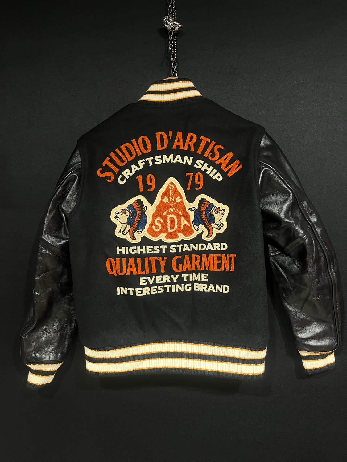 Studio D'Artisan 스튜디오 다치산 말가죽 바시티 상품이미지7