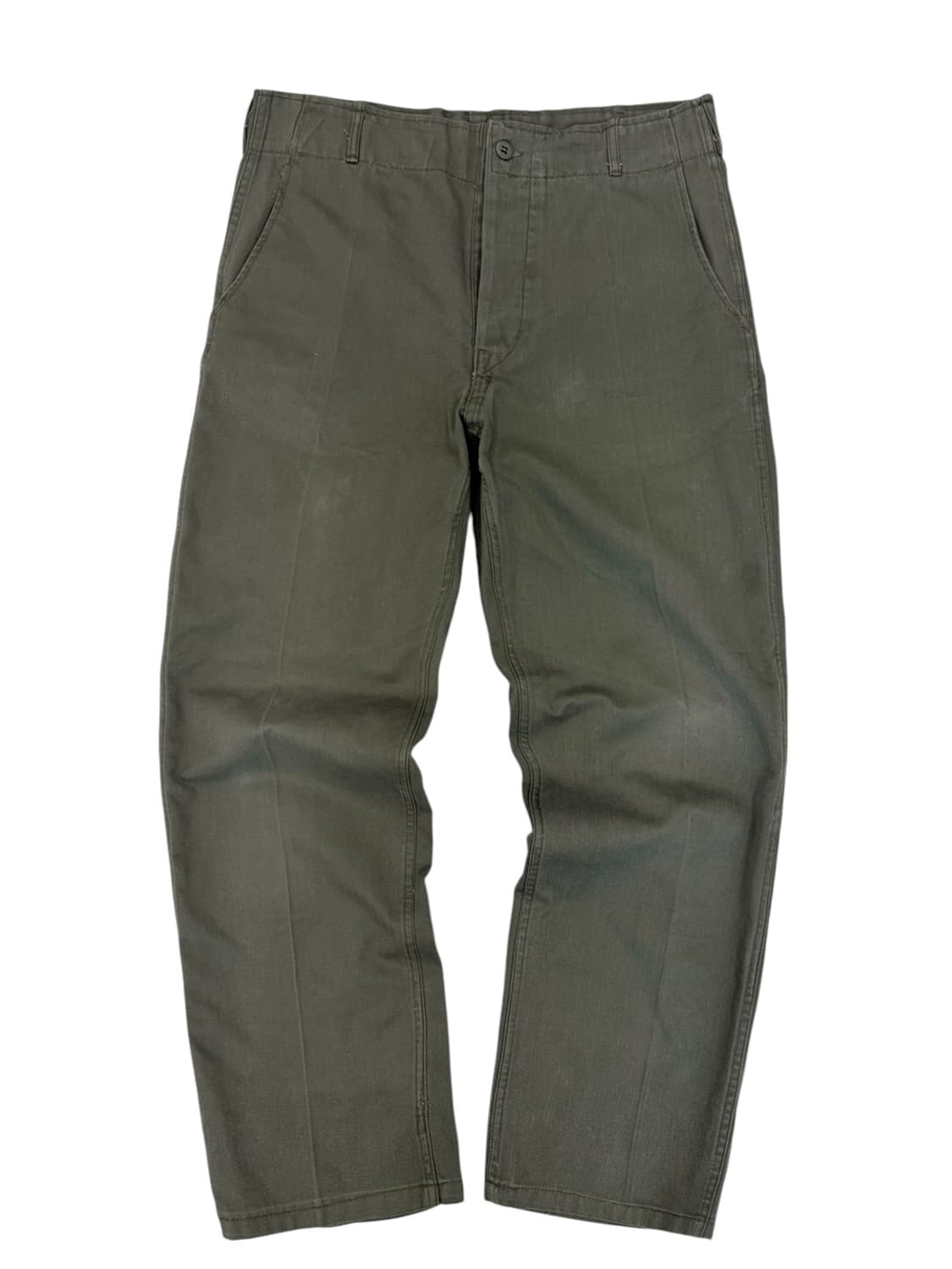 90s 한국군 퍼티그팬츠 카키 (2/34~35) 상품이미지1