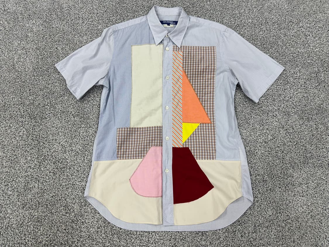 JUNYA WATANABE MAN 패치워크 셔츠 상품이미지1