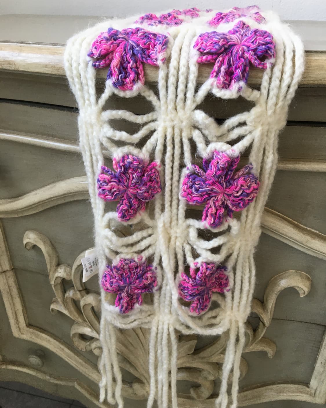  crochet knit muffler 상품이미지2