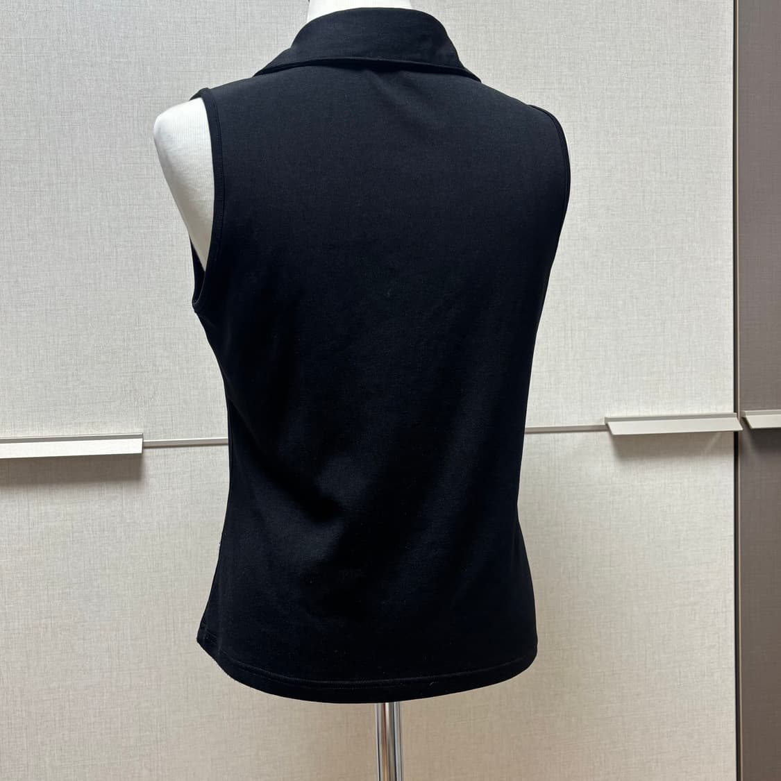 셔츠카라 민소매 티셔츠 상품이미지2