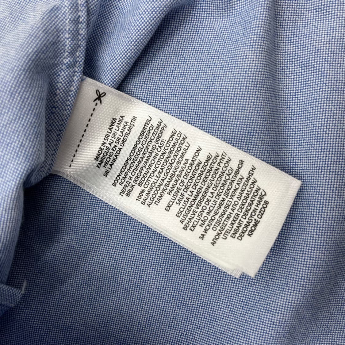 폴로 랄프로렌 네이비포니 플래그 패턴 소라 반팔셔츠 XS 상품이미지6