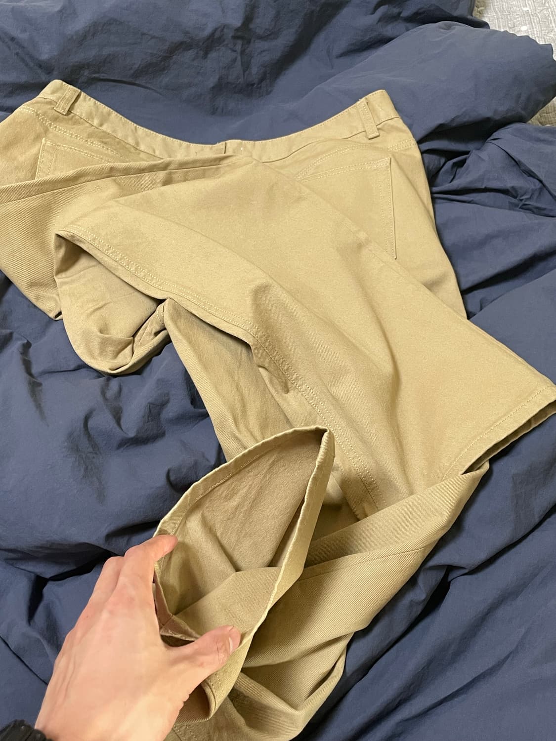 덴메이드 치노 팬츠 denmade crease chino pants(be 상품이미지3