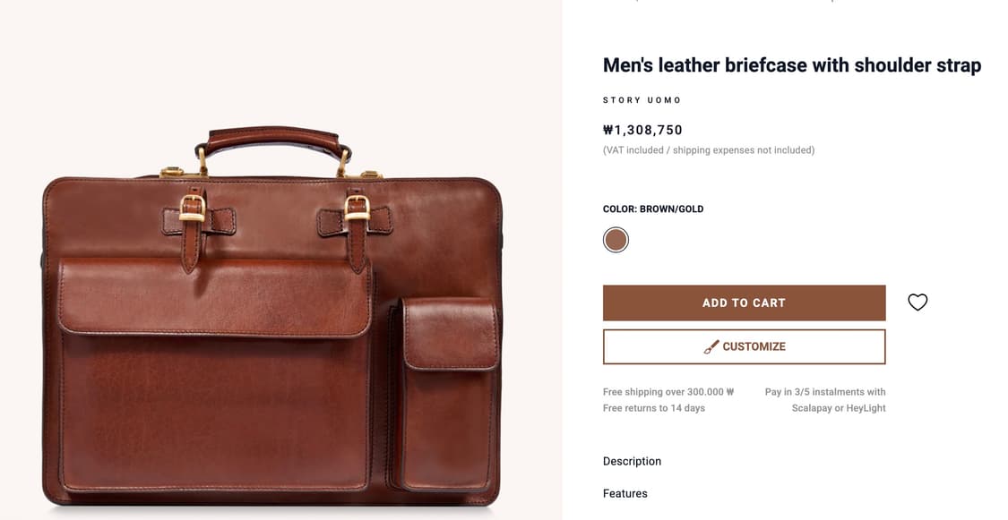 The bridge Italy bag 상품이미지8