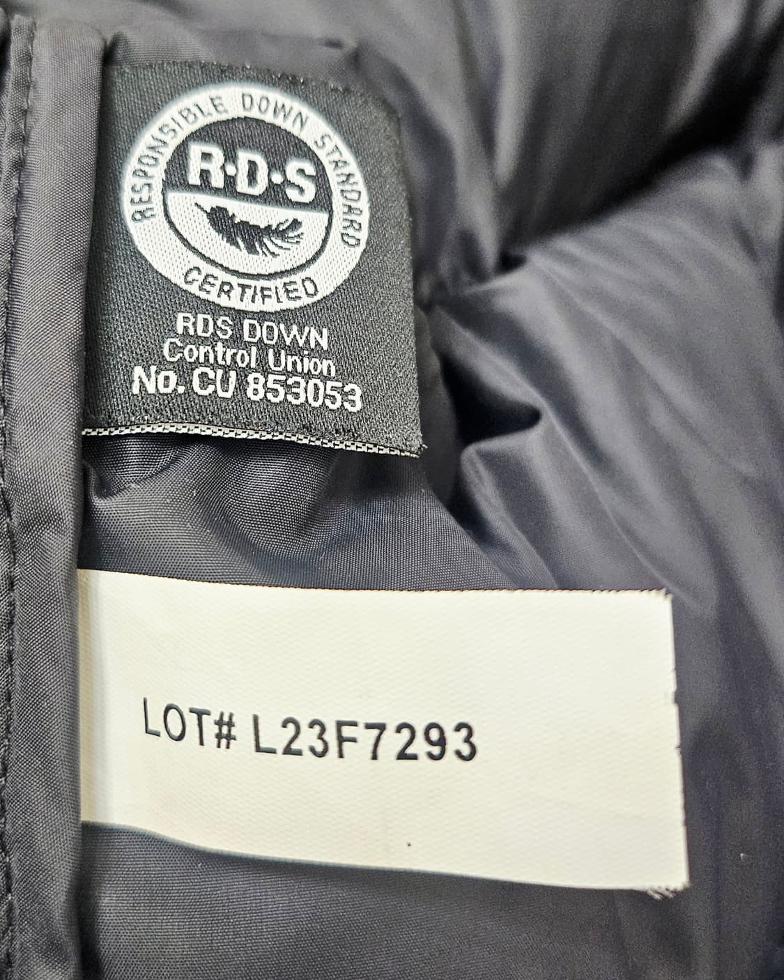 (90)M ☆우주매물☆ 노스페이스화이트라벨RDS크롭눕시[블랙]구스다운패딩 상품이미지5