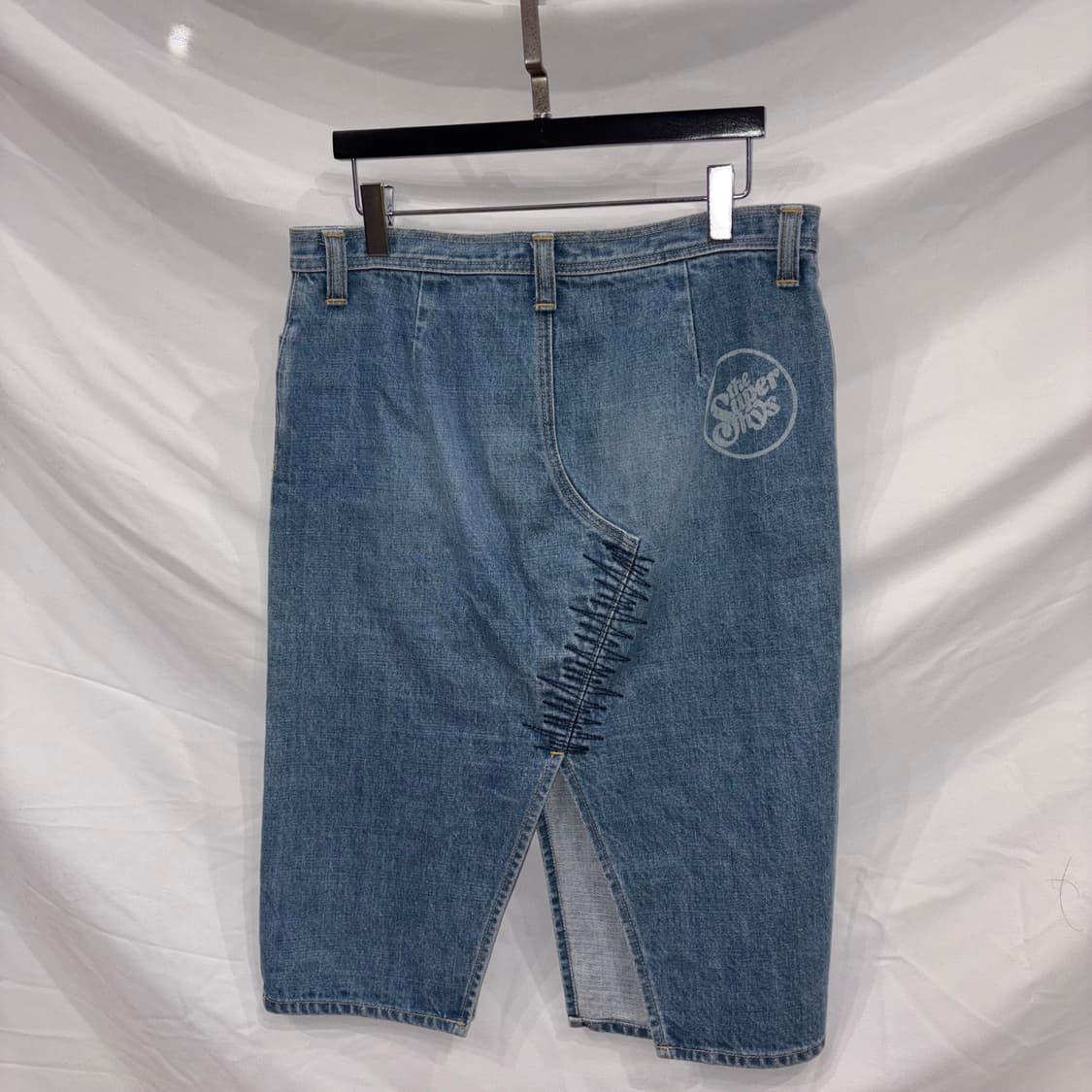 히스테릭 글래머 데님 미디 스커트 상품이미지3