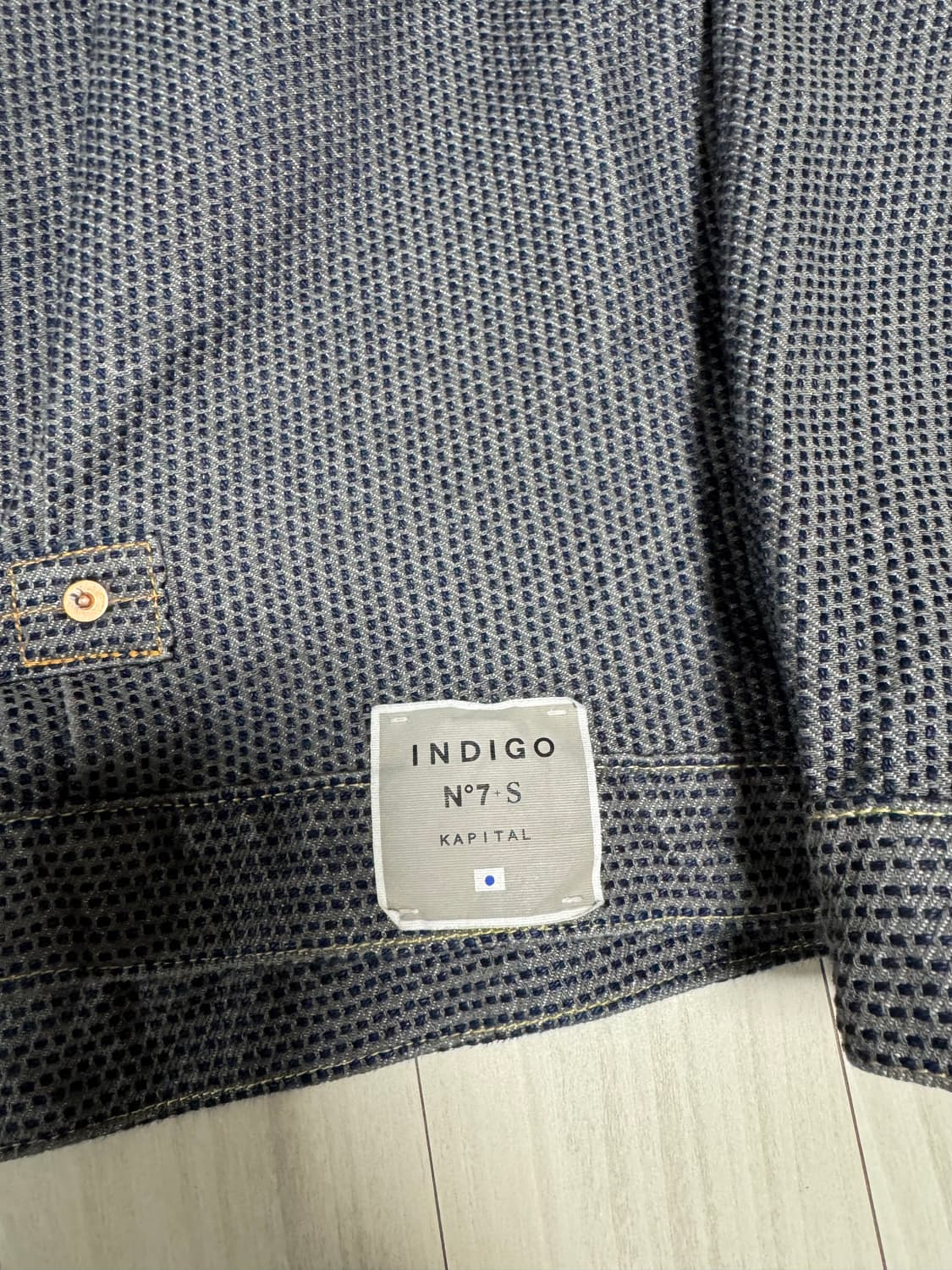 캐피탈 센츄리 데님 자켓 1타입 넘버7 5사이즈 판매합니다. 상품이미지7