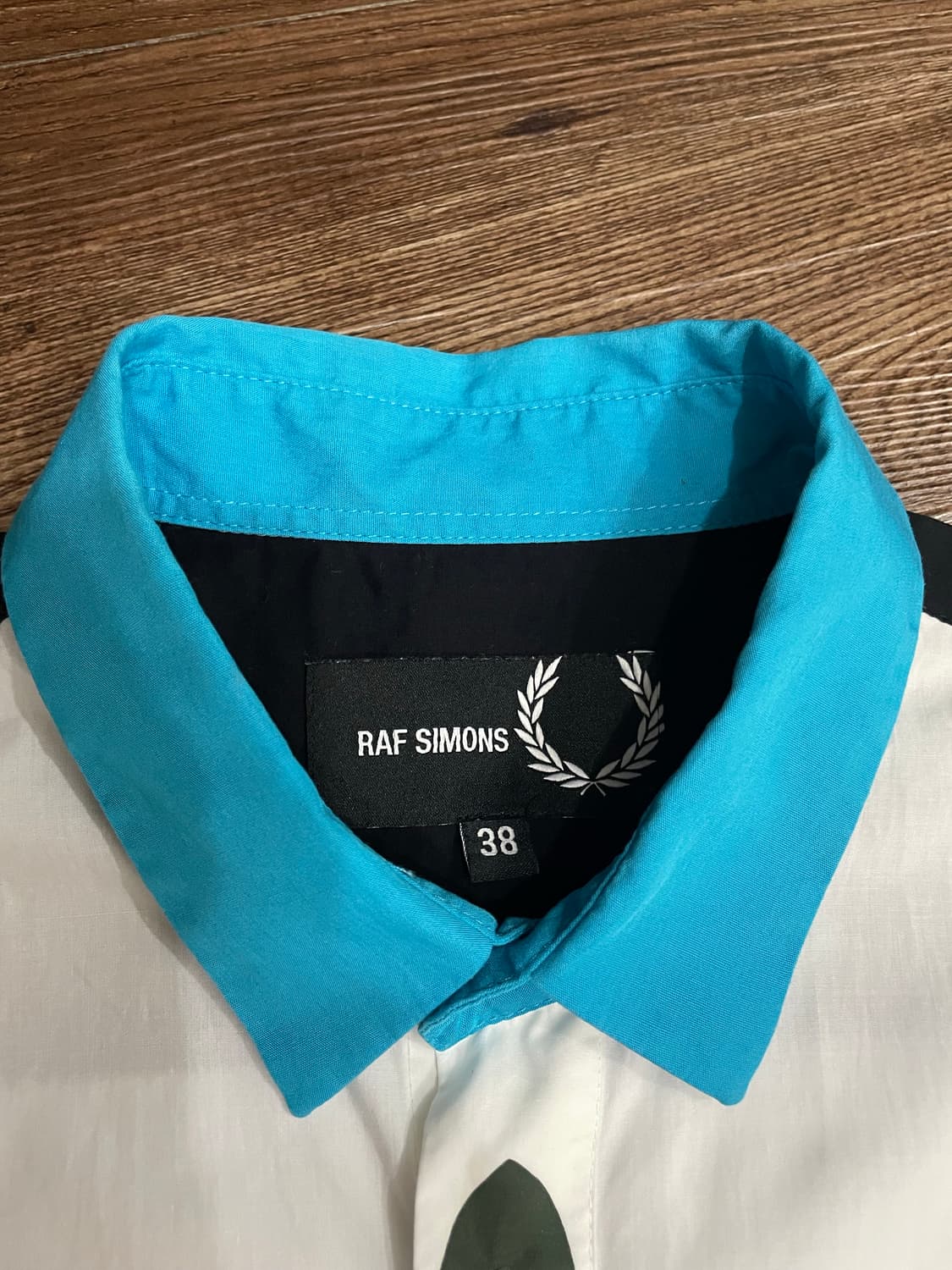 15SS 라프시몬스 X 프레드페리 반팔 셔츠 상품이미지7