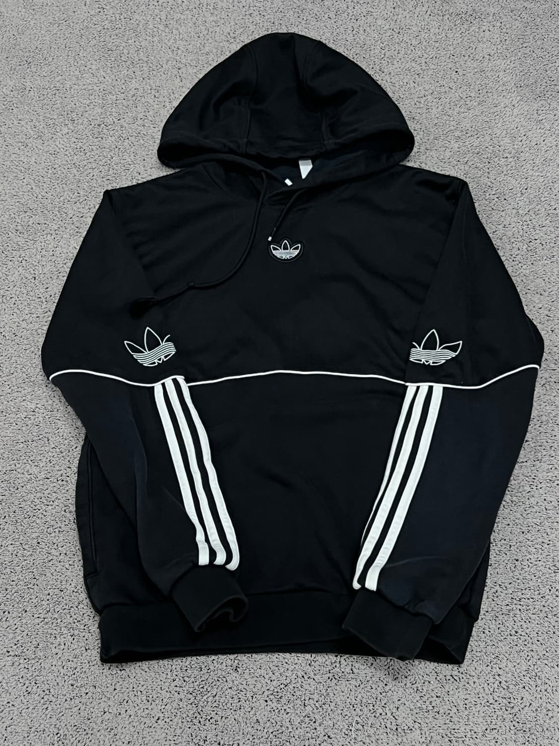 (XS) 아디다스 오리지날 후드 티 블랙 상품이미지1