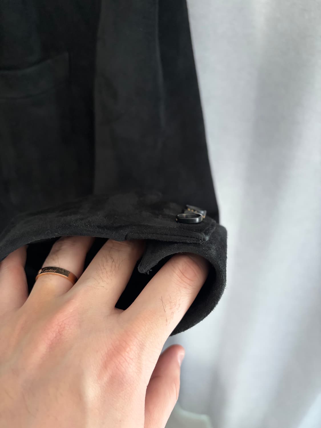 토니웩 스웨티드 레더 자켓 XL 상품이미지2