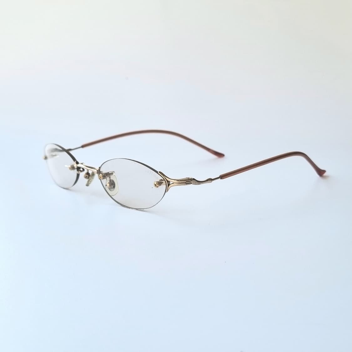 데드스탁  무테 타원형  빈티지st 골드 1406 상품이미지3