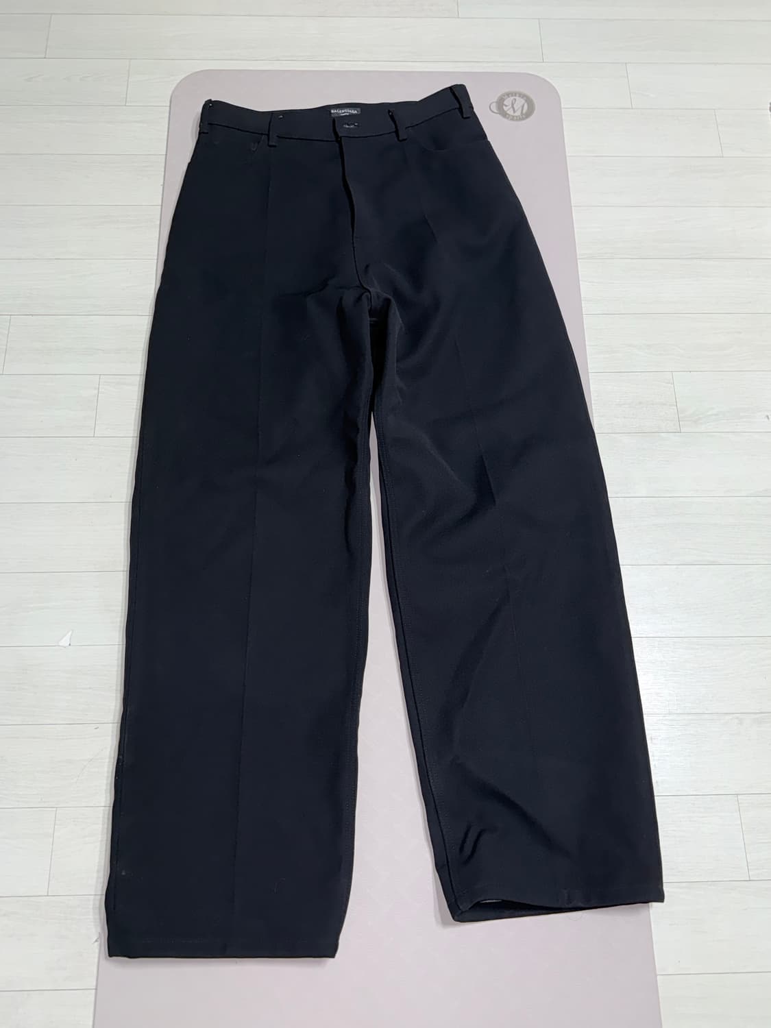 [S]발렌시아가 울 테일러드 라지 배기 팬츠 상품이미지4