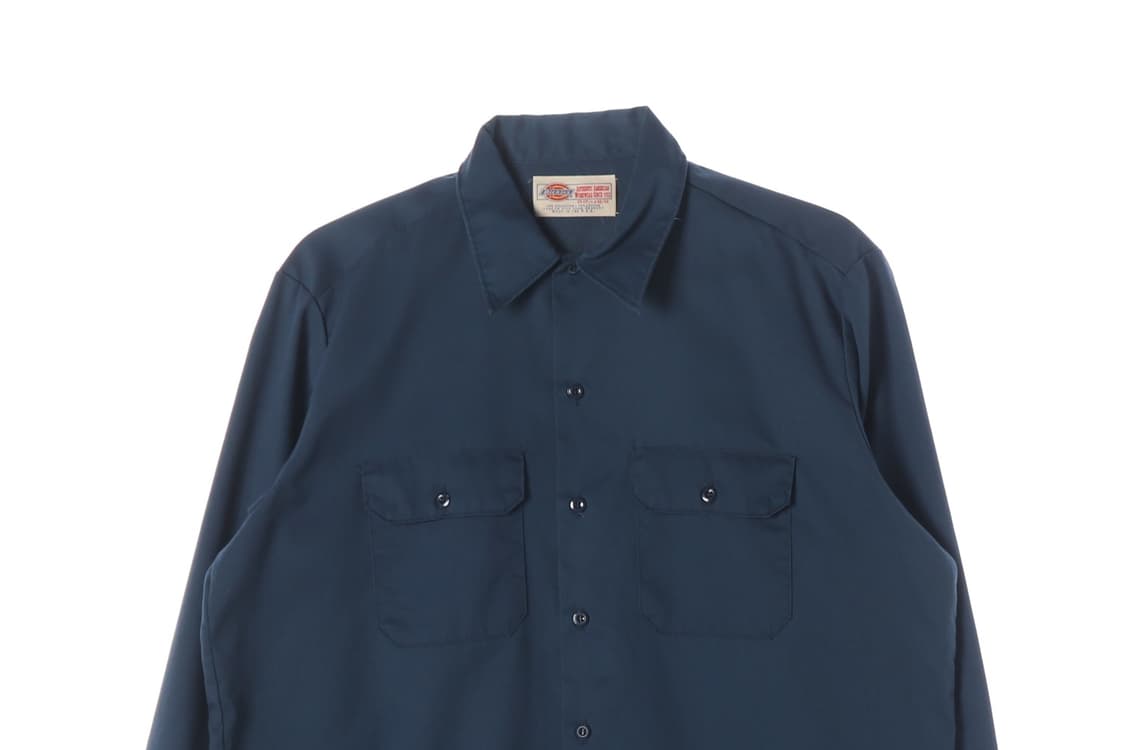 디키즈 셔츠 네이비 XL (MADE IN USA) 상품이미지3