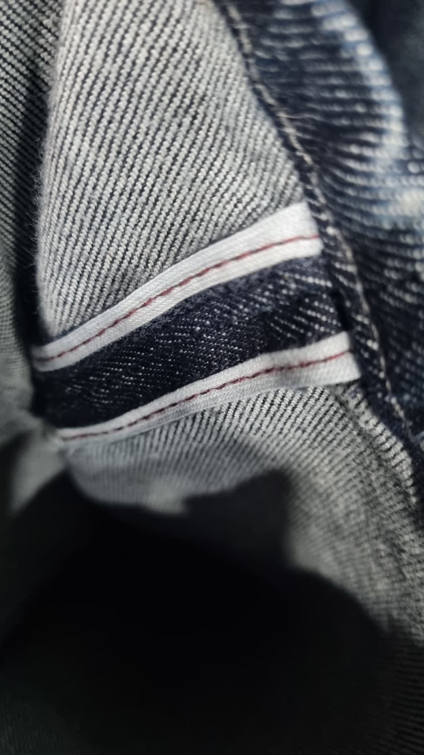 Massimo Dutti)) 레귤러핏 스트레이트 셀비지 청바지 허리33 상품이미지3