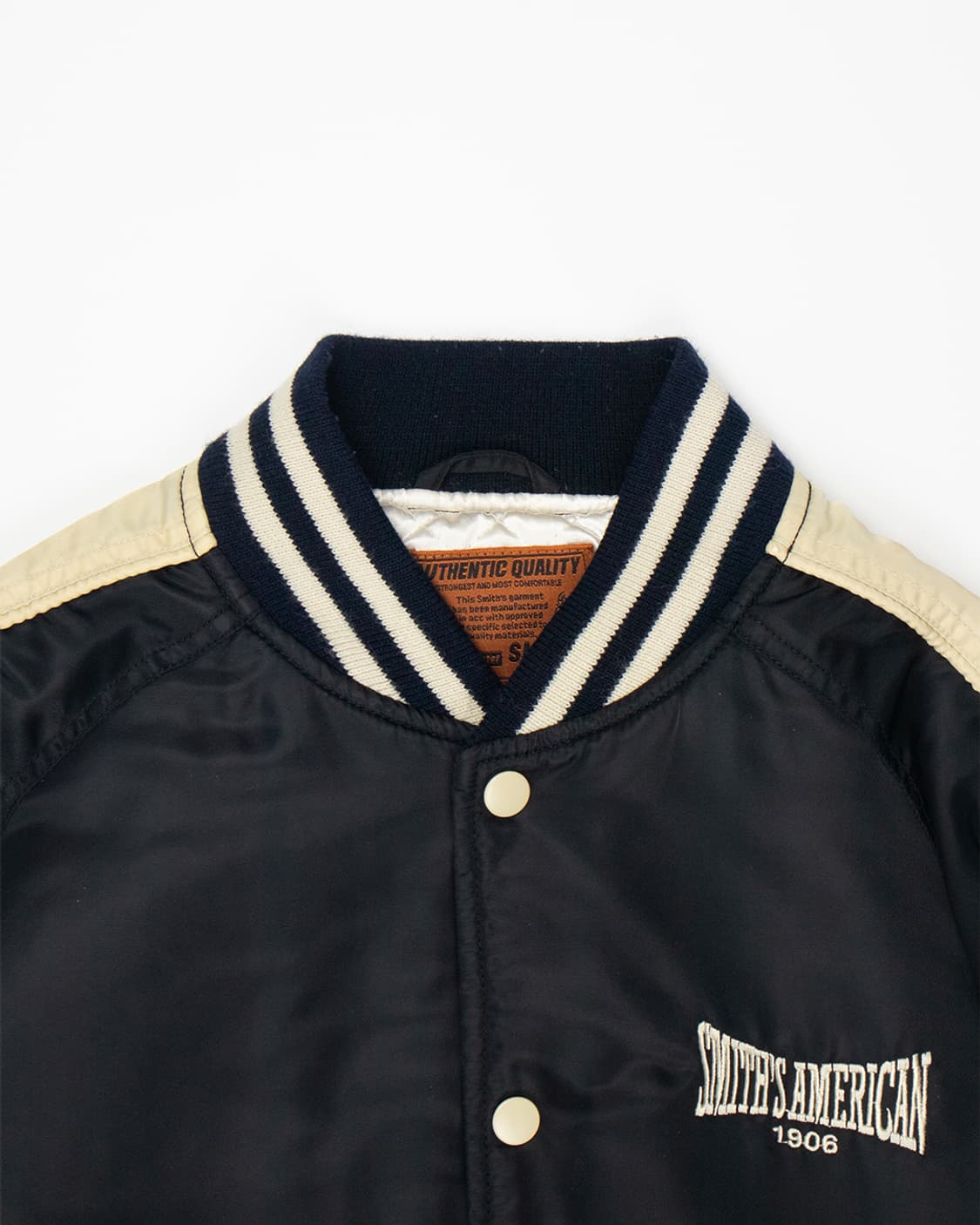 Smith's American 새틴 바시티 자켓 상품이미지2