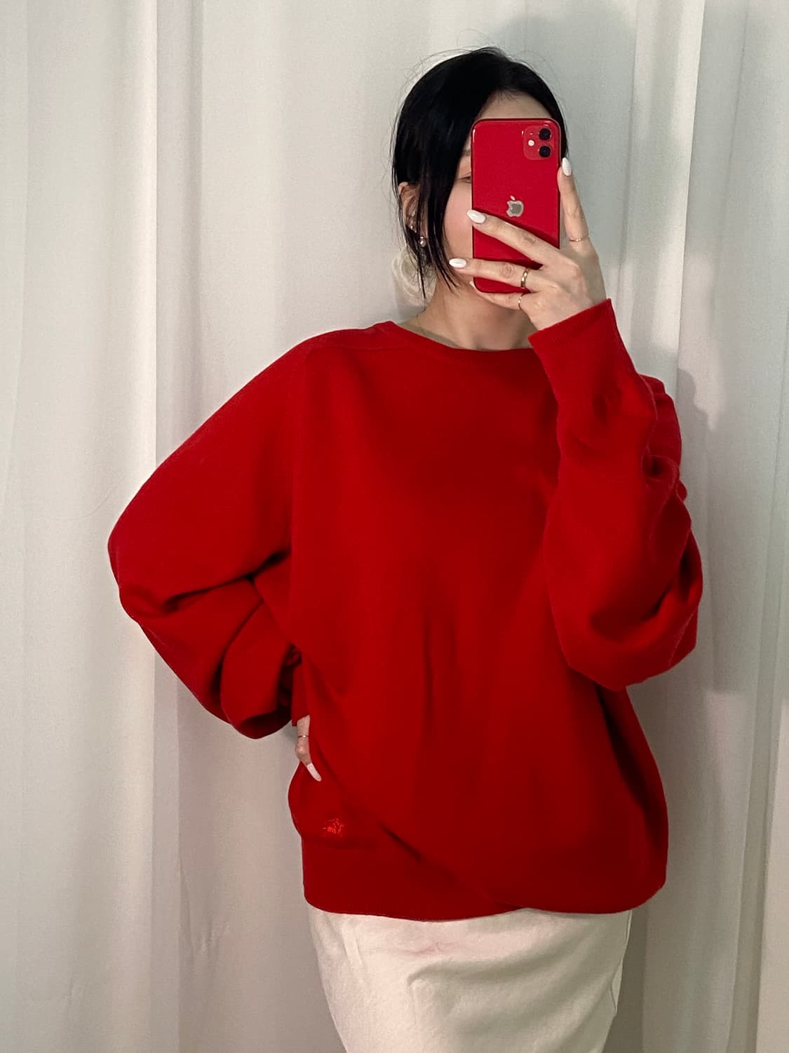 버버리 기마로고 니트 상품이미지1