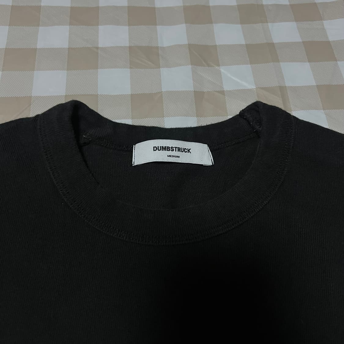 덤브스트럭 반팔 블랙 M DBSR 검정 반팔티 셔츠 헬스 상품이미지2