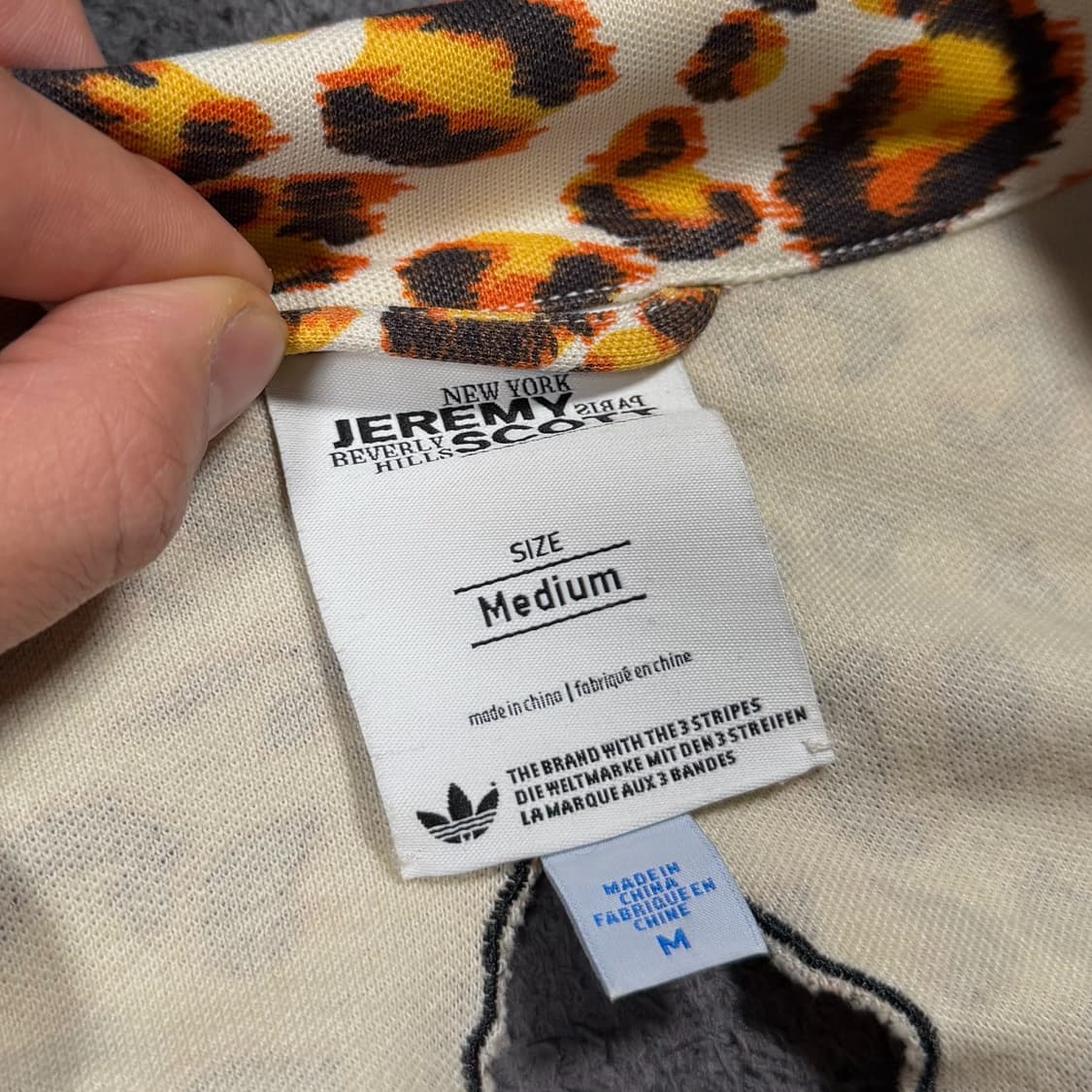 Adidas x Jeremy Scott 아디다스 제레미스캇 레오파드 져지 상품이미지5