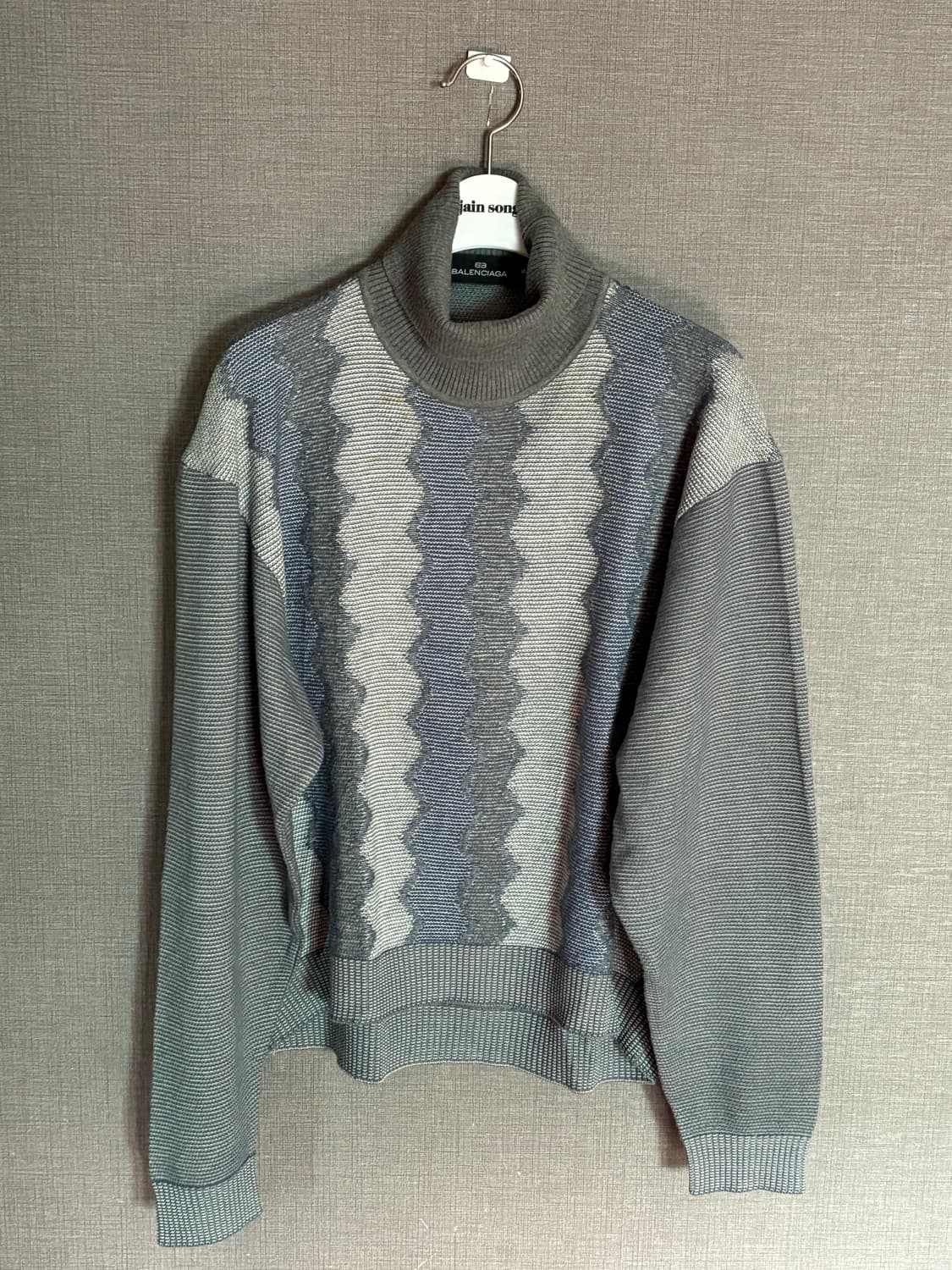 발렌시아가 Balenciaga 패턴 니트 S 상품이미지1