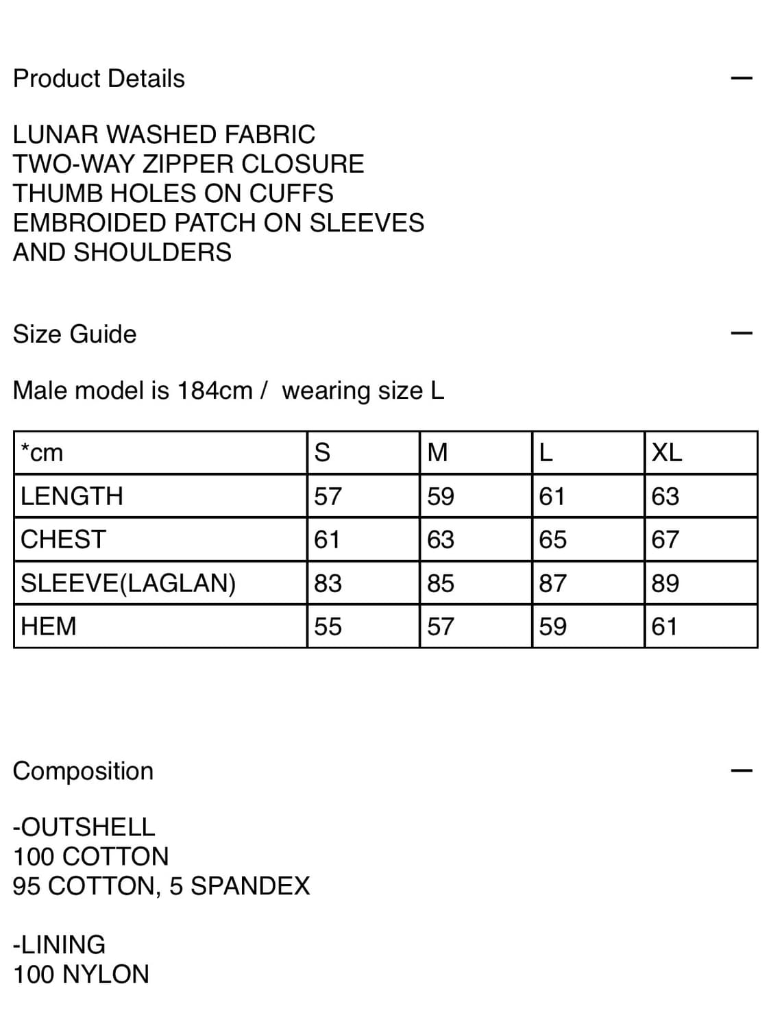 에이시넥틱스 집 가디건 블랙 XL 상품이미지8