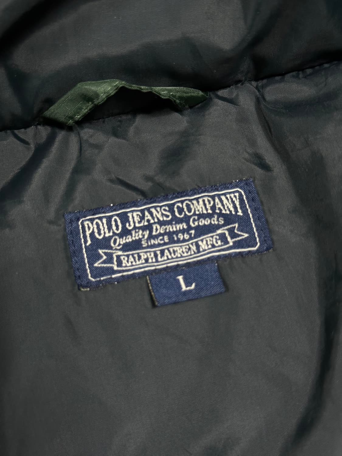 폴로 성조기 패딩 덕다운 L사이즈 상품이미지5