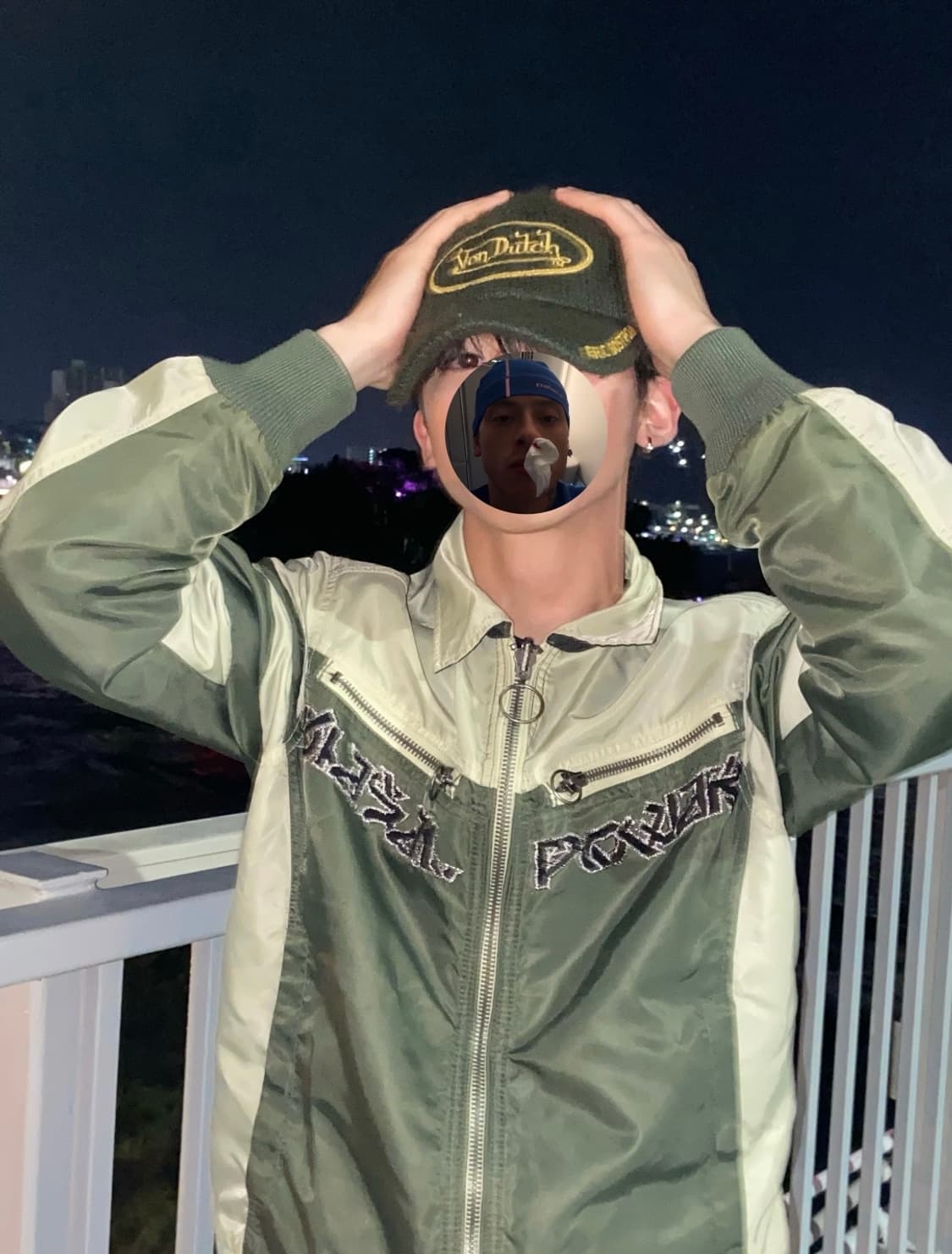 디젤 리버시블 나일론 빈티지 자켓 상품이미지1