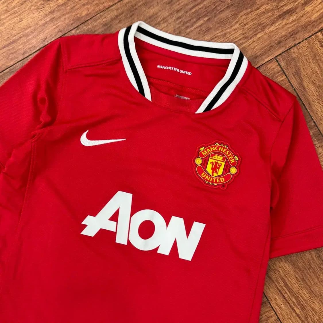 140-150 나이키 보이즈 맨체스터 유나이티드 11-12시즌 유니폼  상품이미지2