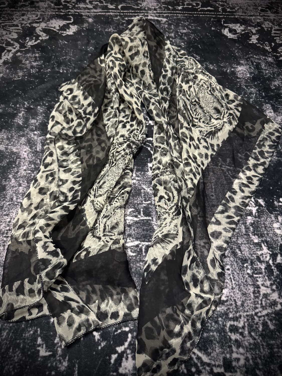 leopard scarf 상품이미지3