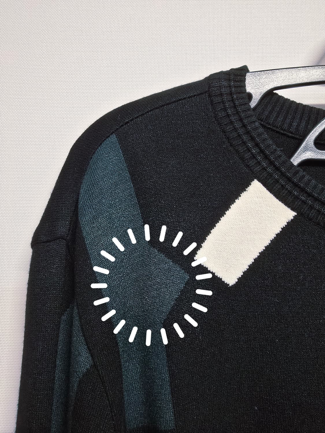 캘러웨이 블랙 패턴 니트 스웨터 상품이미지10